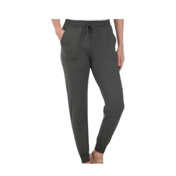 Rachel Zoe Athletic Joggers Olive Green Size L Athleisure Gym Workout Casual